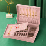 Jewellery Box Velvet Pink nz