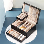 Jewellery Box With Drawers Black nz