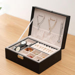 Jewellery box with lock Black nz