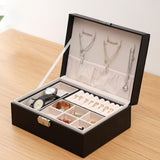 Jewellery box with lock Black nz