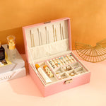 Jewellery box with lock Pink nz