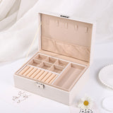 Jewellery box with lock White nz