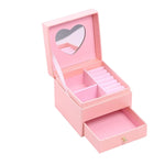 Jewellery Box With Mirror Pink nz