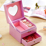 Jewellery Box With Mirror Violet nz