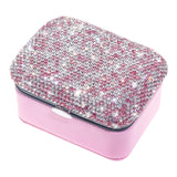 Jewellery box with rhinestones Pink nz