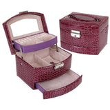 Jewellery Box with Spacious Compartments Purple nz