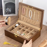 Jewellery Box Wooden Light brown nz