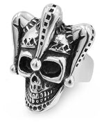 Joker Skull Ring 55 mm nz