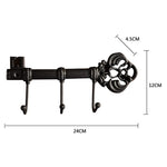 Key shaped wall key holder nz