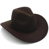 Kids felt hat Brown nz