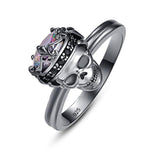 King crown ring stainless steel 52 mm / Multicoloured nz