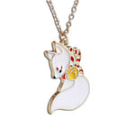 Kitsune Fox Necklace 60 cm nz