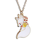 Kitsune Fox Necklace 60 cm nz