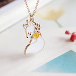 Kitsune Fox Necklace 60 cm nz