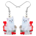 Kitten shaped earrings nz