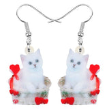 Kitten shaped earrings nz