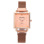 Ladies square watch Gold nz
