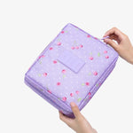 Ladies travel toiletry bag Purple nz