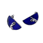 Lapis lazuli blue earrings nz