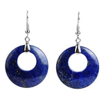 Lapis lazuli gem earrings nz