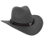 Large felt hat Grey nz