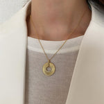 Large gold sun necklace nz