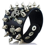 Large Gothic spike bracelet nz