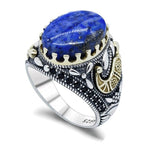 Large lapis lazuli ring nz
