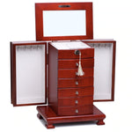 Large Modern Jewellery Box Red nz