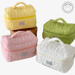 Large padded toiletry bag White nz