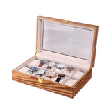 Large watch box Light brown nz