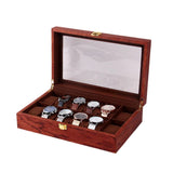 Large watch box Red brown nz