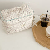 Large white toiletry bag for women White nz