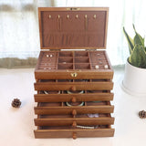 Large Wooden Jewellery Chest Light wood nz