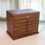 Large Wooden Jewellery Chest Light wood nz