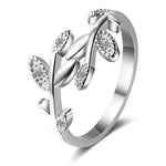 Laurel wreath ring Silver nz