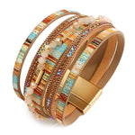 Leather bracelet for women One size fits all nz