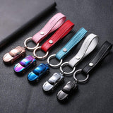 Leather car key holder nz
