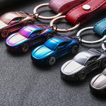 Leather car key holder nz