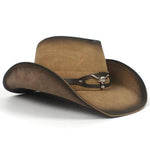 Leather cowboy hat nz