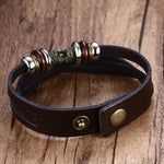 Leather cross bracelet nz
