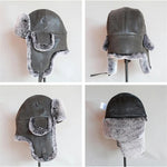 Leather fur trapper hat nz