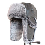 Leather fur trapper hat nz