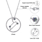 Leo constellation necklace nz