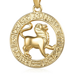 Leo necklace gold 45 cm nz