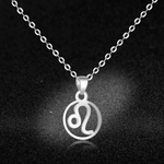 Leo necklace silver nz