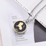Leo zodiac necklace nz