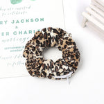 Leopard scrunchie with pocket nz