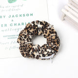Leopard scrunchie with pocket nz