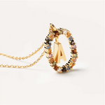 Letter A necklace nz